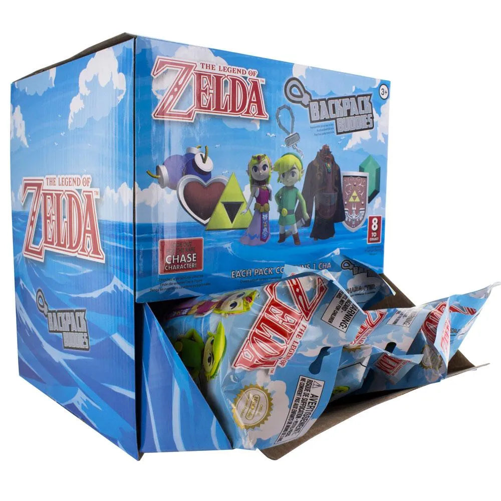 The Legend of Zelda Taschenanhänger Backpack Buddies Mystery Bags Display (24) - Smalltinytoystore