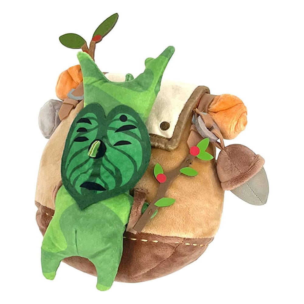 The Legend of Zelda: Tears of the Kingdom Plüschfigur ZP04 Korok with Backpack Brown 17 cm - Smalltinytoystore
