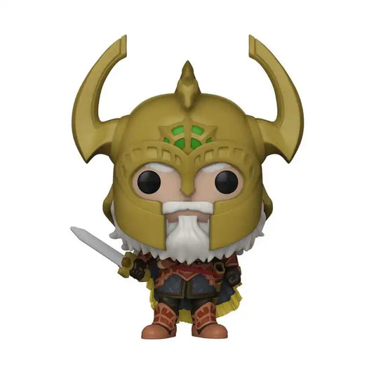 The Lord of the Rings: The War of the Rohirrim POP! Movies Vinyl Figur Helm Hammerhand 9 cm - Smalltinytoystore