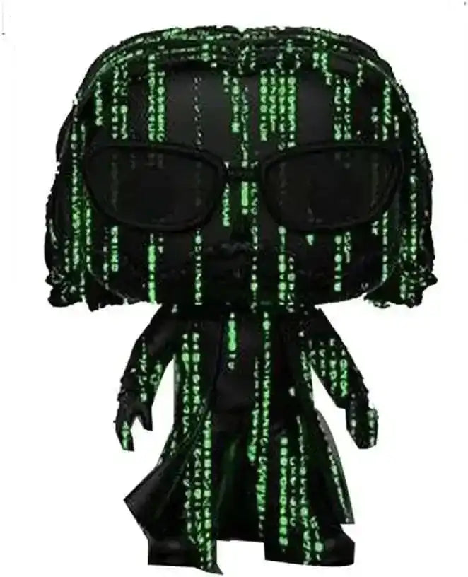 The Matrix 4 POP! Movies Vinyl Figur Neo (Coded)(GW) 9 cm - Smalltinytoystore
