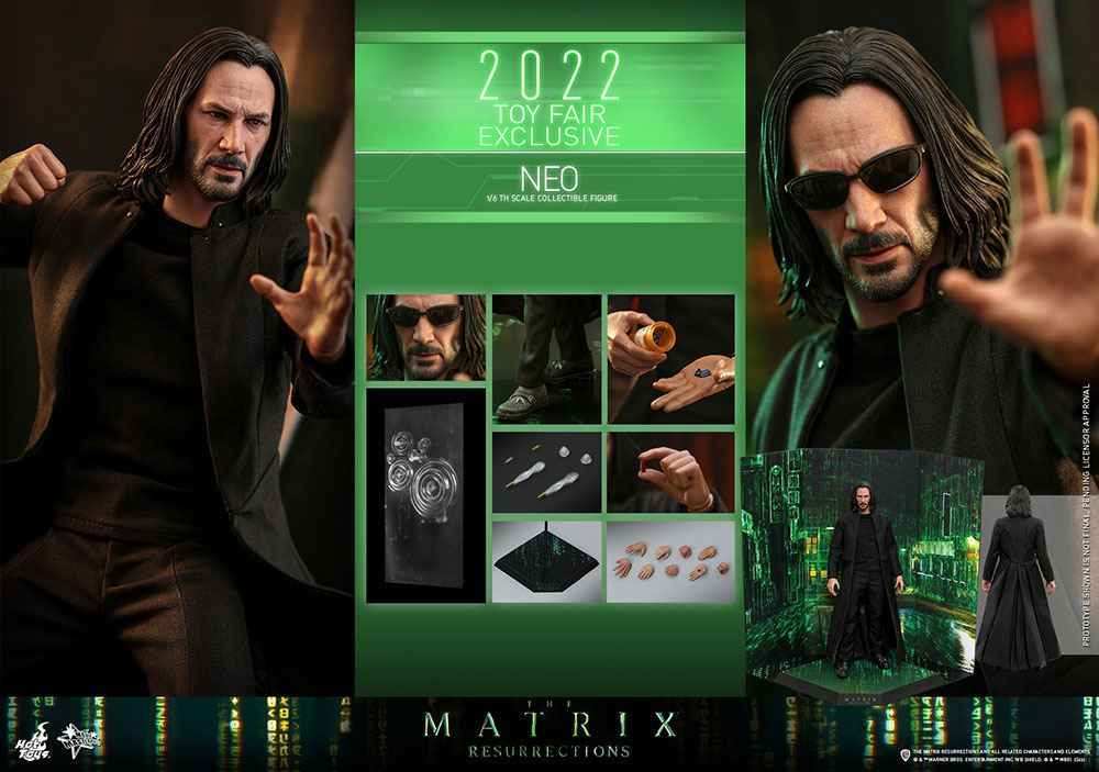 The Matrix Resurrections 1/6 Neo Toy Fair Exclusive 32 cm HOT TOYS - Smalltinytoystore