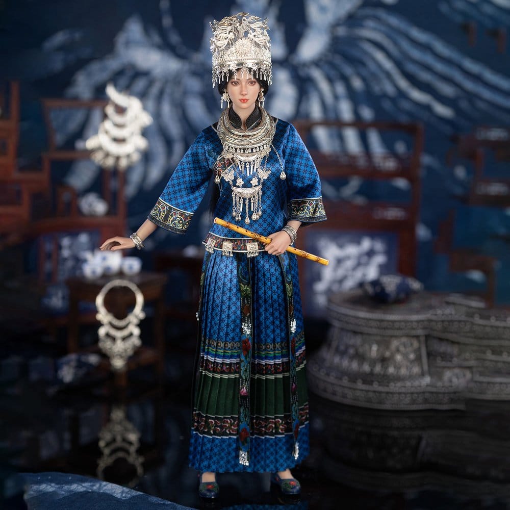 The Miao of China's 56 Ethnic Groups Actionfigur 1/6 Blue 30 cm