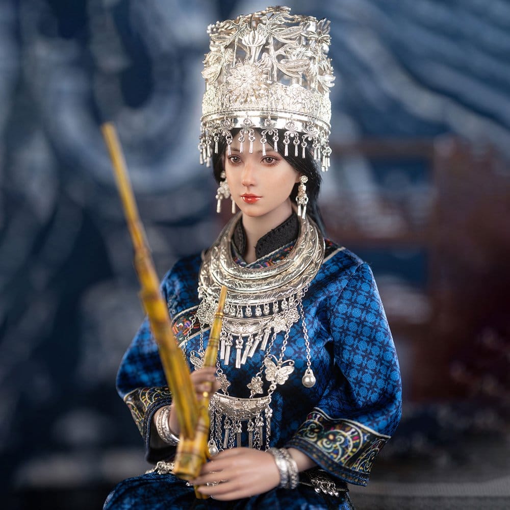 The Miao of China's 56 Ethnic Groups Actionfigur 1/6 Blue 30 cm