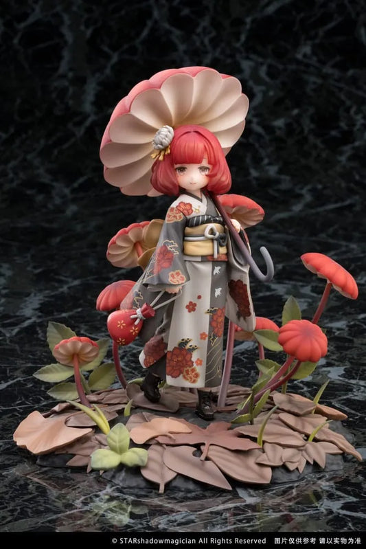 The Mushroom Girls PVC Statue 1/1 No.6 Marasmius Haematocephalus 23 cm - Smalltinytoystore