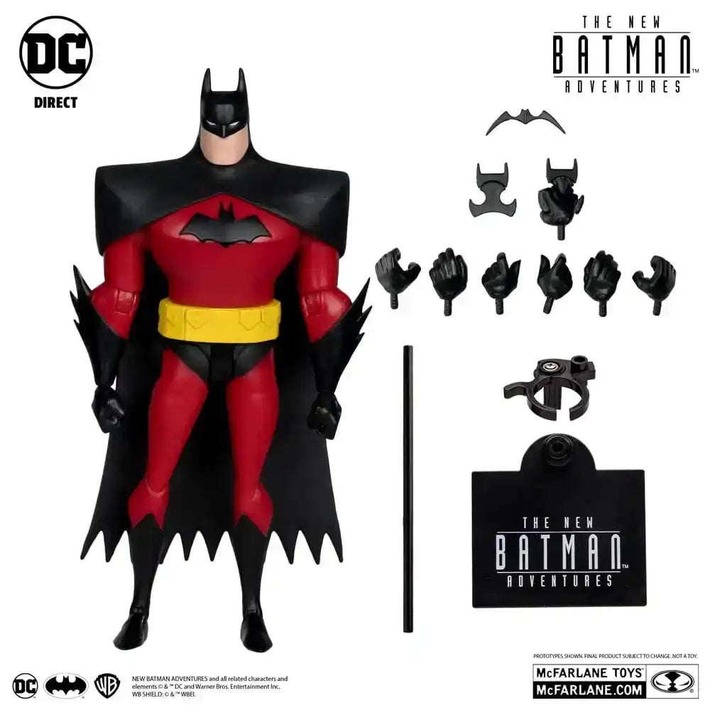 The New Batman Adventure DC Multiverse Actionfigur Batman (Silver) Platinum Edition 18 cm - Smalltinytoystore