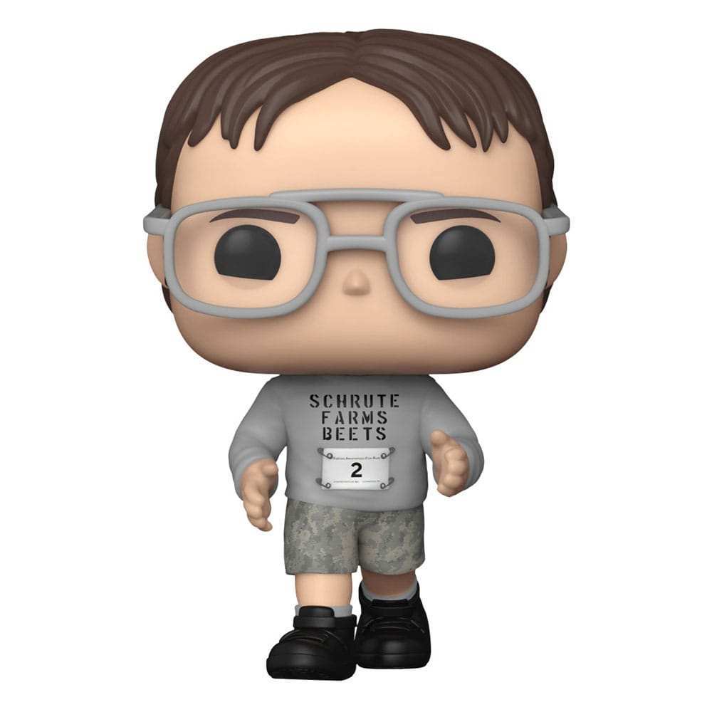 The Office US POP! TV Vinyl Figur Fun Run Dwight 9 cm - Smalltinytoystore