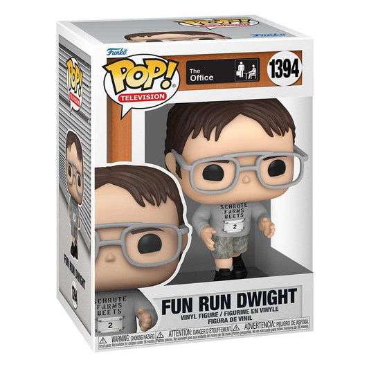 The Office US POP! TV Vinyl Figur Fun Run Dwight 9 cm - Smalltinytoystore