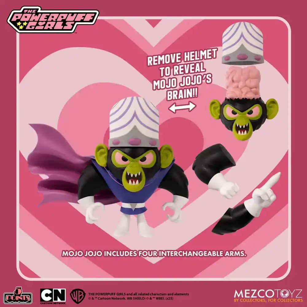 The Powerpuff Girls 5 Points Actionfiguren 10 cm Sortiment (16)