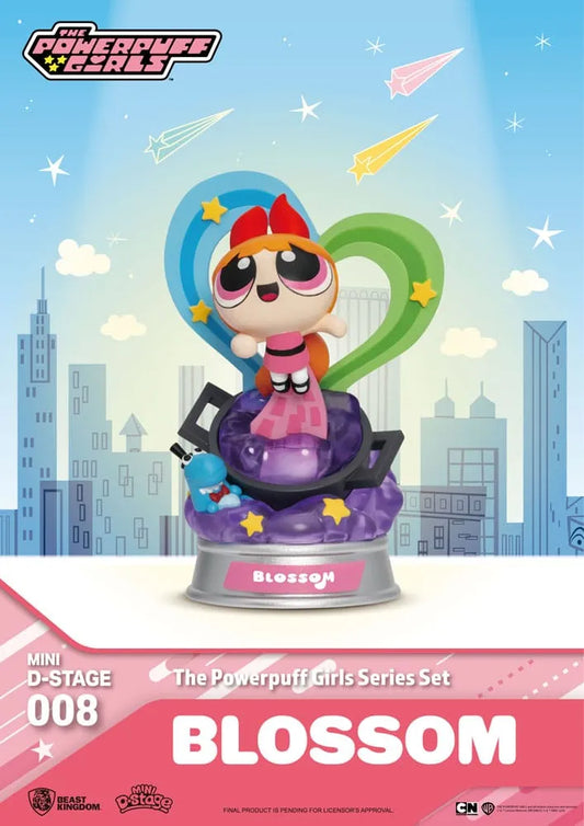 The Powerpuff Girls Mini Diorama Stage Statuen The Powerpuff Girls Series Set 12 cm - Smalltinytoystore