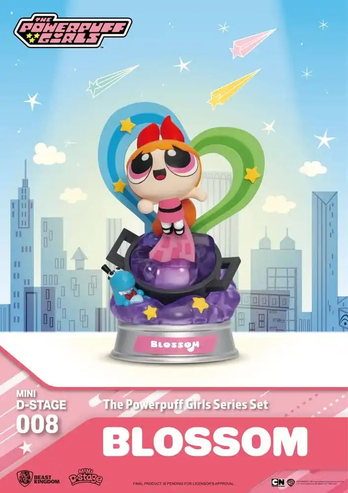 The Powerpuff Girls Mini Diorama Stage Statuen The Powerpuff Girls Series Set 12 cm - Smalltinytoystore