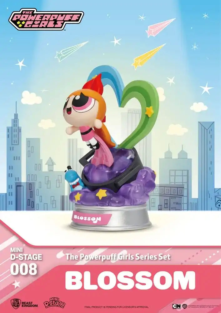 The Powerpuff Girls Mini Diorama Stage Statuen The Powerpuff Girls Series Set 12 cm - Smalltinytoystore