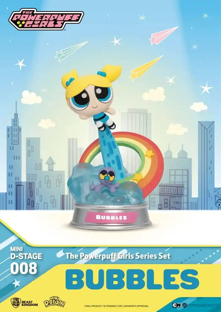 The Powerpuff Girls Mini Diorama Stage Statuen The Powerpuff Girls Series Set 12 cm - Smalltinytoystore