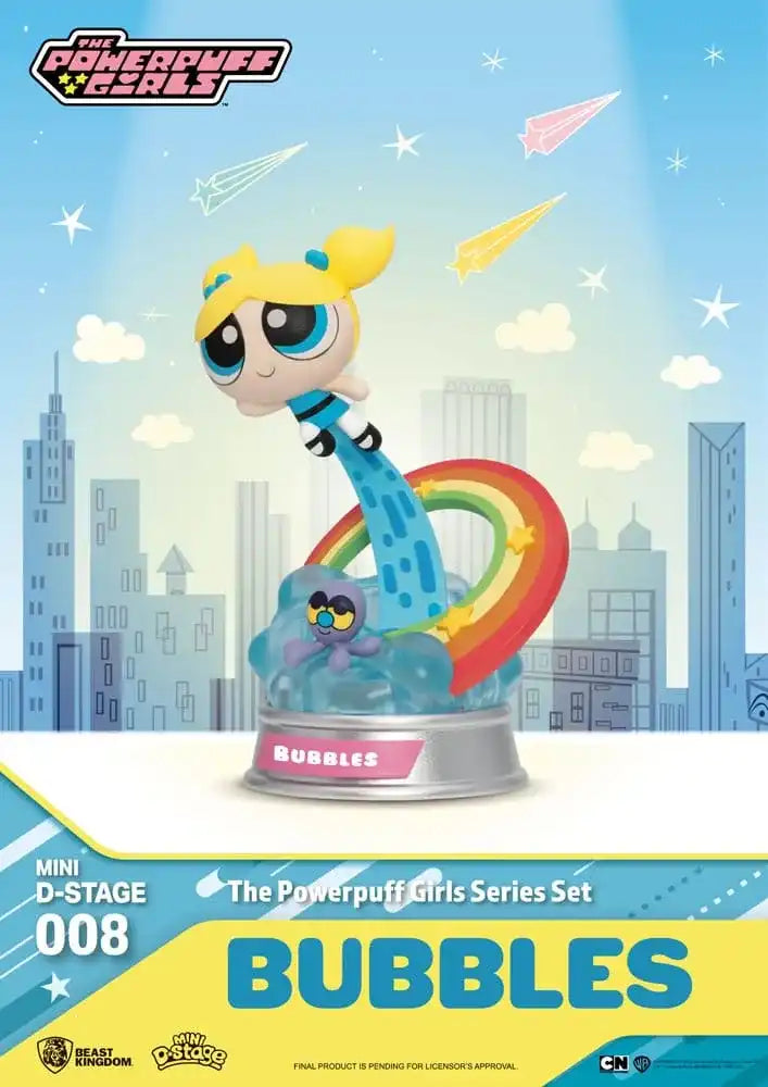 The Powerpuff Girls Mini Diorama Stage Statuen The Powerpuff Girls Series Set 12 cm - Smalltinytoystore