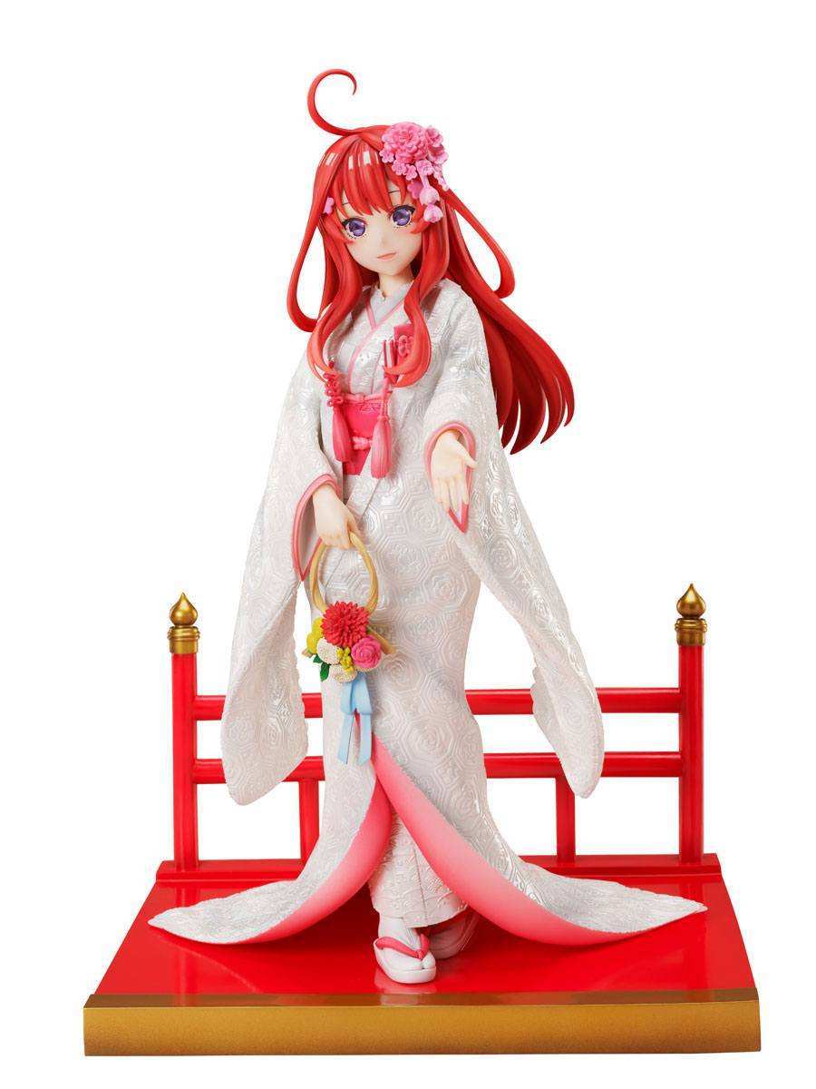 The Quintessential Quintuplets 2 PVC Statue 1/7 Itsuki Nakano 2 - Shiromuku 22 cm - Smalltinytoystore