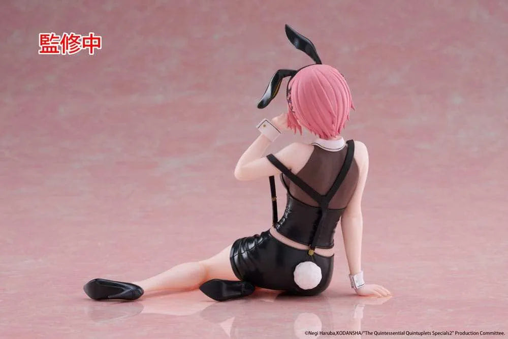 The Quintessential Quintuplets 3 PVC Statue Desktop Cute Figure Ichika Nakano Bunny Ver. 13 cm - Smalltinytoystore