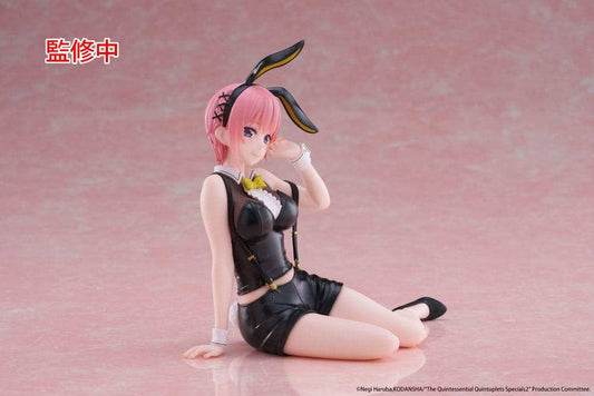 The Quintessential Quintuplets 3 PVC Statue Desktop Cute Figure Ichika Nakano Bunny Ver. 13 cm - Smalltinytoystore