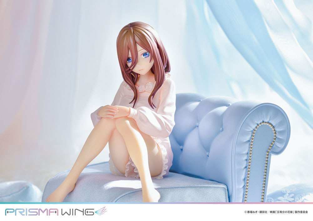 The Quintessential Quintuplets Prisma Wing PVC Statue 1/7 Miku Nakano 16 cm - Smalltinytoystore