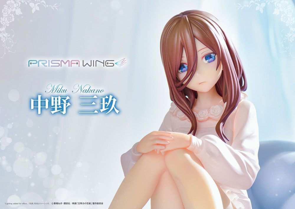 The Quintessential Quintuplets Prisma Wing PVC Statue 1/7 Miku Nakano 16 cm - Smalltinytoystore
