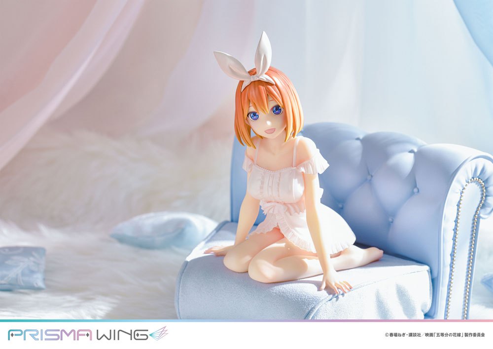 The Quintessential Quintuplets Prisma Wing PVC Statue 1/7 Yotsuba Nakano 18 cm - Smalltinytoystore