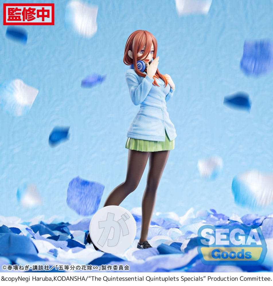 The Quintessential Quintuplets Specials Luminasta PVC Statue Miku Nakano 20 cm - Smalltinytoystore