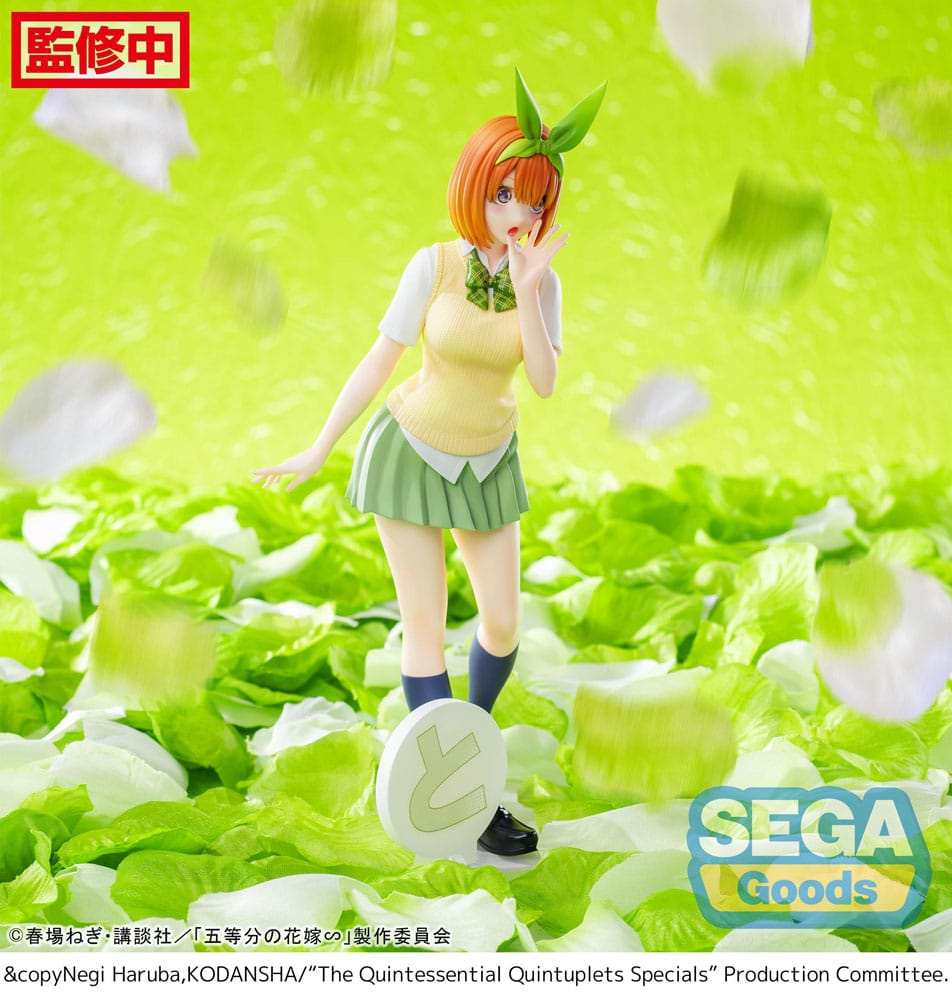 The Quintessential Quintuplets Specials Luminasta PVC Statue Yotsuba Nakano 20 cm - Smalltinytoystore