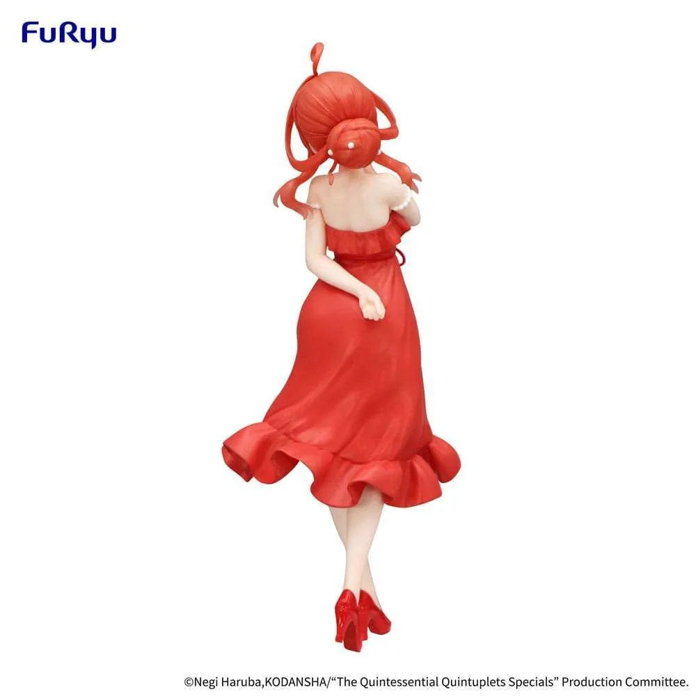 The Quintessential Quintuplets Specials Trio-Try-iT PVC Statue Itsuki Nakano Pastel Dress Ver. 22 cm - Smalltinytoystore