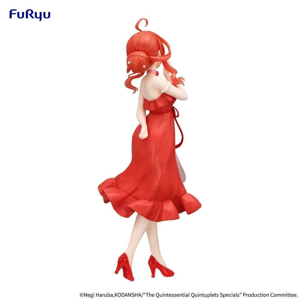 The Quintessential Quintuplets Specials Trio-Try-iT PVC Statue Itsuki Nakano Pastel Dress Ver. 22 cm - Smalltinytoystore