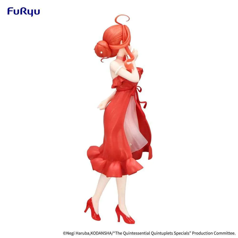 The Quintessential Quintuplets Specials Trio-Try-iT PVC Statue Itsuki Nakano Pastel Dress Ver. 22 cm - Smalltinytoystore