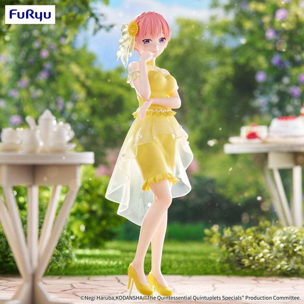 The Quintessential Quintuplets Trio-Try-iT PVC Statue Nakano Ichika Pastel Dress Ver. 21 cm - Smalltinytoystore