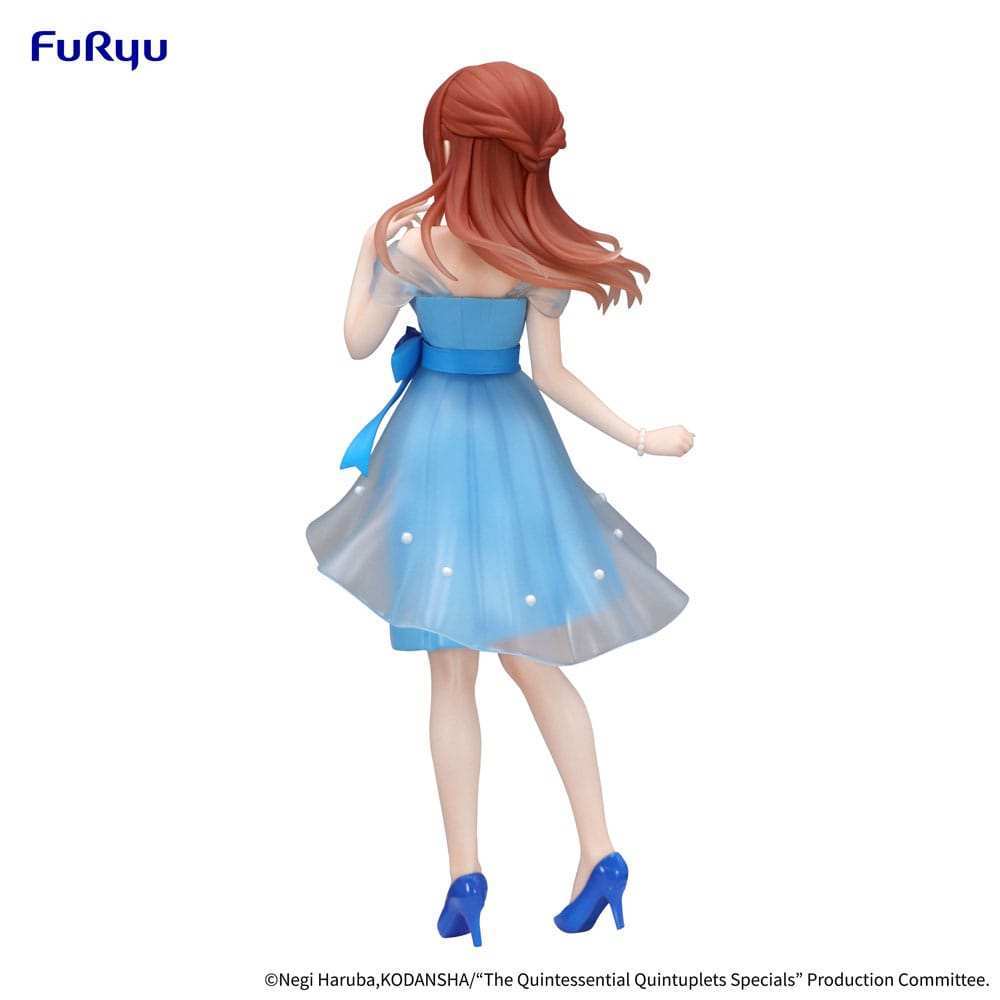 The Quintessential Quintuplets Trio-Try-iT PVC Statue Nakano Miku Pastel Dress Ver. 21 cm - Smalltinytoystore