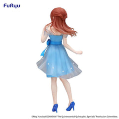 The Quintessential Quintuplets Trio-Try-iT PVC Statue Nakano Miku Pastel Dress Ver. 21 cm - Smalltinytoystore