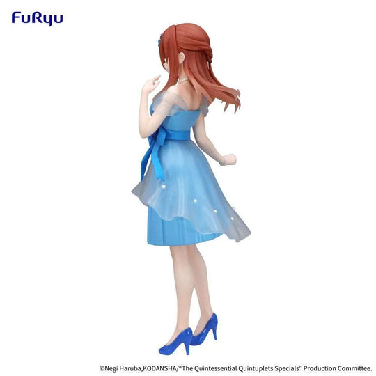 The Quintessential Quintuplets Trio-Try-iT PVC Statue Nakano Miku Pastel Dress Ver. 21 cm - Smalltinytoystore