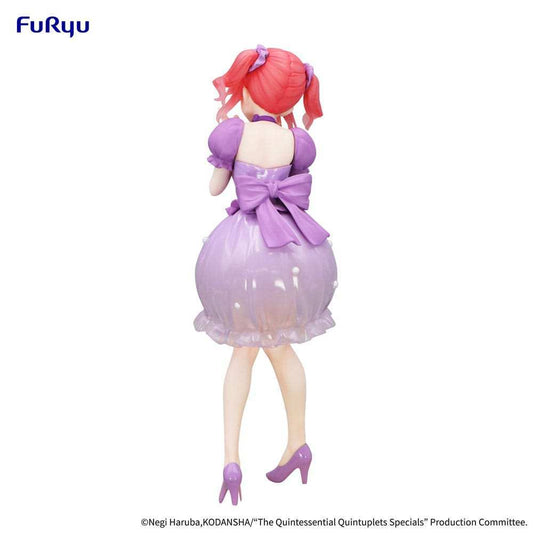 The Quintessential Quintuplets Trio-Try-iT PVC Statue Nakano Nino Pastel Dress Ver. 21 cm - Smalltinytoystore