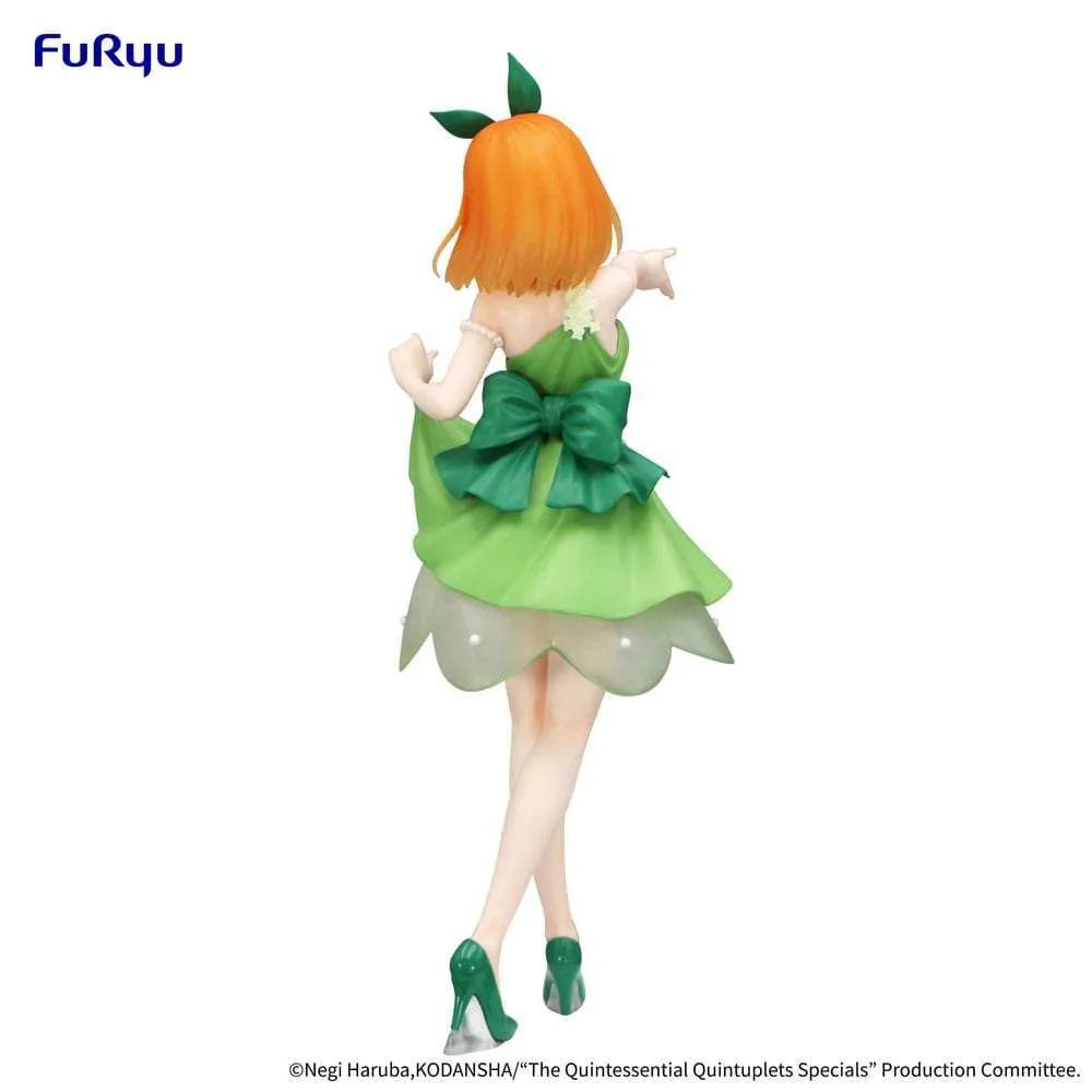 The Quintessential Quintuplets Trio-Try-iT PVC Statue Nakano Yotsuba Pastel Dress Ver. 22 cm - Smalltinytoystore
