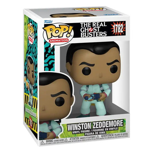 The Real Ghostbusters POP! Plus Animation Vinyl Figuren Winston Zeddemore 9 cm - Smalltinytoystore