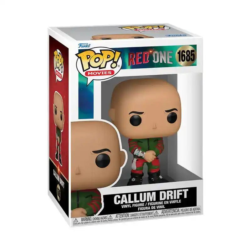 The Red One POP! Movies Vinyl Figur Cal 9 cm - Smalltinytoystore