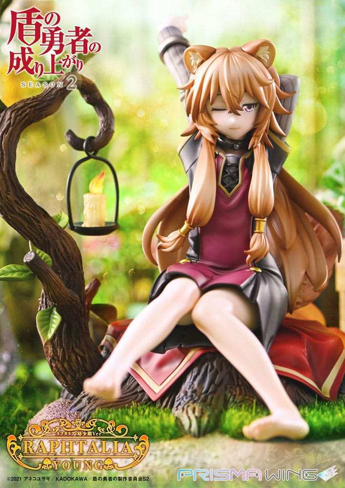 The Rising of the shield Hero Season 2 Prisma Wing PVC Statue 1/7 Raphtalia Young Version 15 cm - Smalltinytoystore