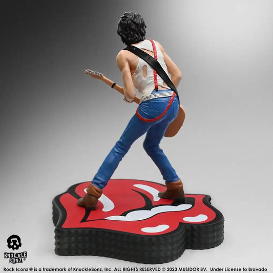 The Rolling Stones Rock Iconz Statue Keith Richards (Tattoo You Tour 1981) 22 cm - Smalltinytoystore