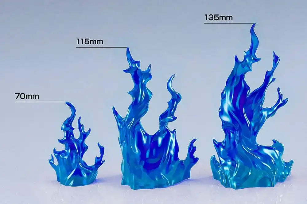The Simple Effect Zubehör-Set für Figuren Flames: Blue - Smalltinytoystore