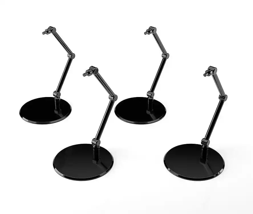 The Simple Stand Mini Nendoroid More Figurenständer mini Black 4er-Pack - Smalltinytoystore