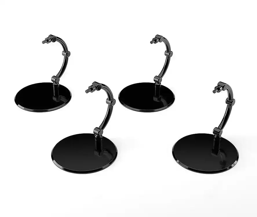 The Simple Stand Mini Nendoroid More Figurenständer mini Black 4er-Pack - Smalltinytoystore