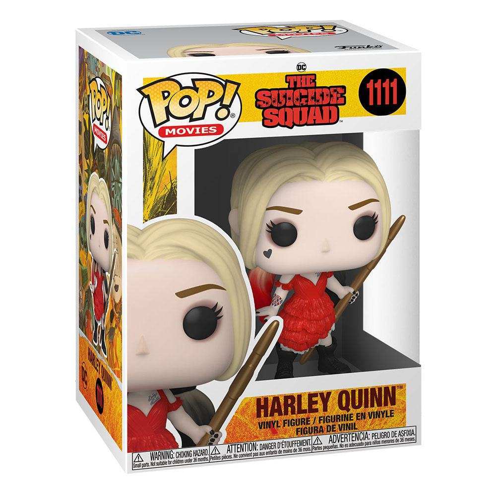 The Suicide Squad POP! Movies Vinyl Figur Harley Quinn (Damaged Dress) 9 cm - Smalltinytoystore