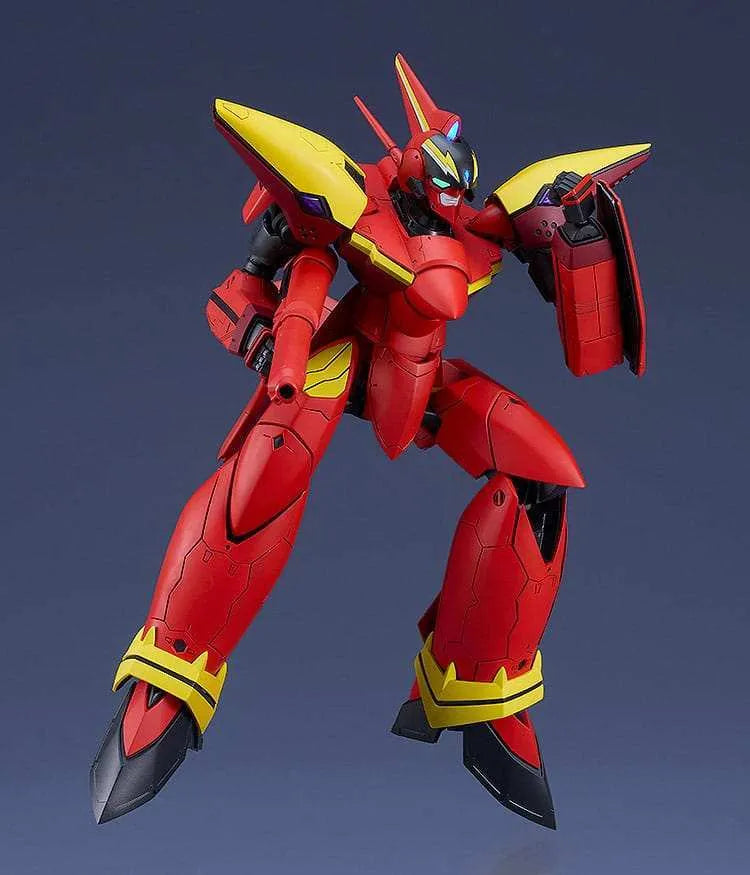 The Super Dimension Fortress Macross PLAMAX Plastic Model Kit 1/72 VF-19 Custom Fire Valkyrie (Basara Nekki Unit) 22 cm - Smalltinytoystore