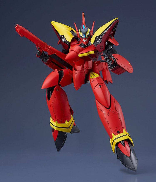 The Super Dimension Fortress Macross PLAMAX Plastic Model Kit 1/72 VF-19 Custom Fire Valkyrie (Basara Nekki Unit) 22 cm - Smalltinytoystore