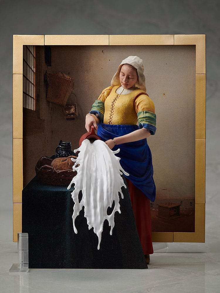 The Table Museum Figma Actionfigur The Milkmaid by Vermeer 14 cm - Smalltinytoystore