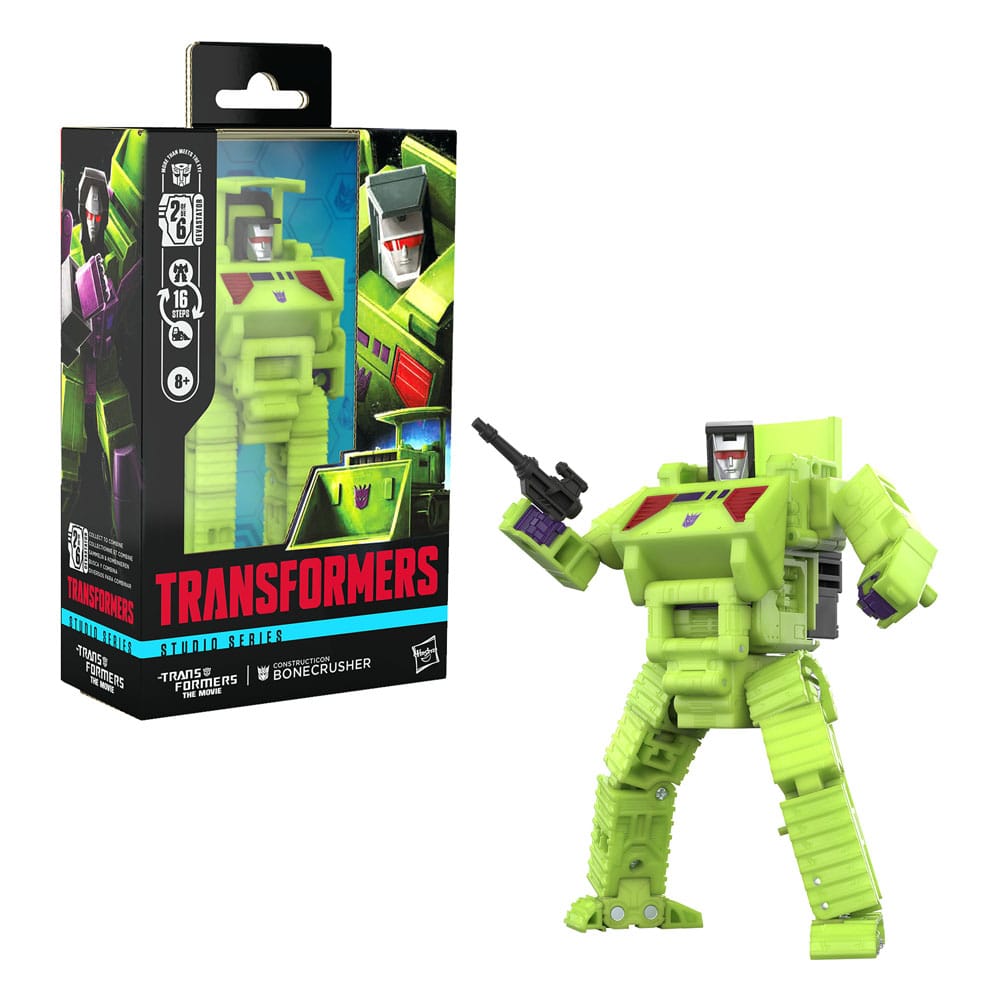 The Transformers: The Movie Generations Studio Series Deluxe Class Actionfigur Constructicon Bonecrusher 11 cm - Smalltinytoystore