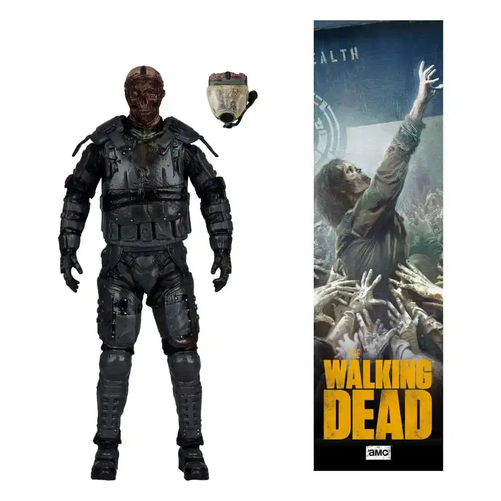 The Walking Dead Actionfigur Gas Mask Zombie (Season 4) 13 cm - Smalltinytoystore