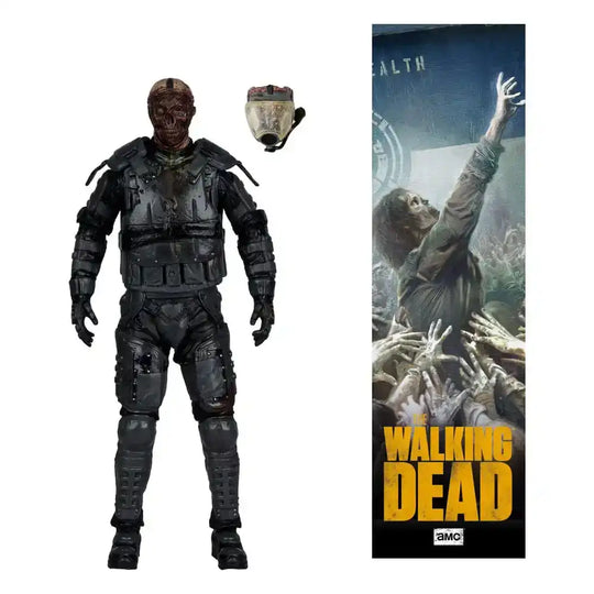 The Walking Dead Actionfigur Gas Mask Zombie (Season 4) 13 cm - Smalltinytoystore