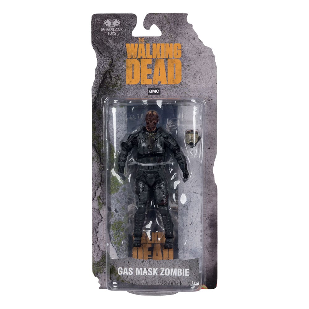 The Walking Dead Actionfigur Gas Mask Zombie (Season 4) 13 cm - Smalltinytoystore