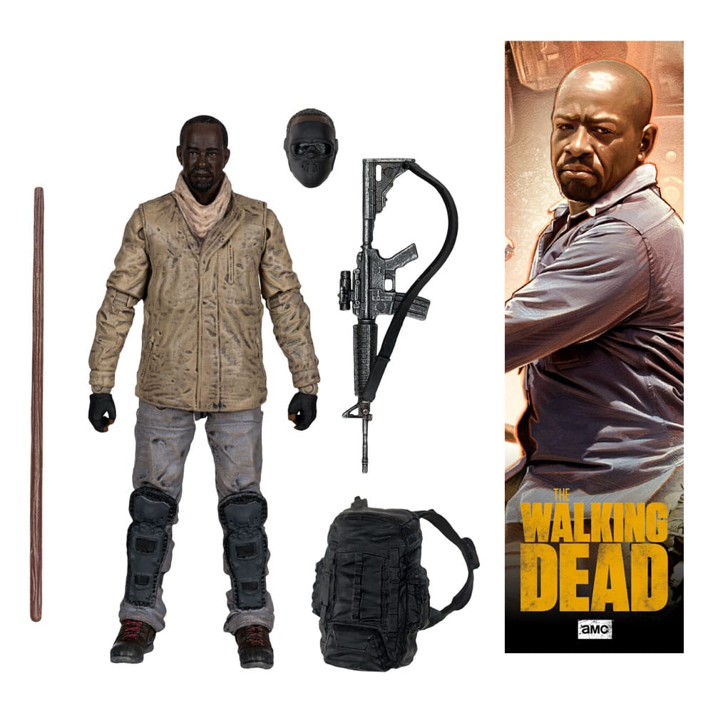 The Walking Dead Actionfigur Morgan Jones (Season 8) 13 cm - Smalltinytoystore